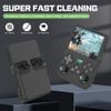 Silicone Case Compatible with R36S Handheld Game Console, Anti-Scratch, Washable, Shockproof Silicone Protective Cover for R36S with Lanyard - Black view 3