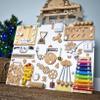 Montessori toy Busy Board 1 year old Christmas toddler gift for 1st Birthday Sensory board autism personalized baby boy activity board view 4