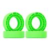 INJORA 4pcs Silicone Rubber Inserts for 64 * 24mm 1.3" Tires(1365)(Green) view 1
