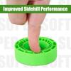 INJORA 4pcs Silicone Rubber Inserts for 64 * 24mm 1.3" Tires(1365)(Green) view 2