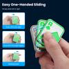 TAMOXI Metal Fidget Toys, Glowing Magnetic Fidget Slider for Adults, EDC Glowing Poker Push Card ,Relieve Stress ADHD & Anxiety, Cool Gadget Office Desk Toy, Gift for Man Father Friends Boyfriend view 3