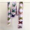 blue-ther Extra-Long Chiffon Silk Scarf Magic Tricks (15 m16 cm/49.21 ft6.3 in) Long Silk Streamer Butterfly Pattern Stage Party Magic Accessories Props for Magicians view 1
