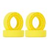 INJORA 4pcs Silicone Rubber Inserts for 64 * 24mm 1.3" Tires(1365)(Yellow) view 1