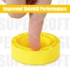 INJORA 4pcs Silicone Rubber Inserts for 64 * 24mm 1.3" Tires(1365)(Yellow) view 2