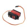 20KG Digital Servo with Metal Gears, Ball Bearings, Premium Silicone Wires for RC Vehicle, Robot Arm, Boat, Upgraded Accuracy, Low Noise Performance, Red view 2