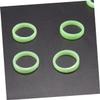 COSMEVIVI 100pcs Fluorescent Plastic Finger Rings Dark Party Supplies for Festivals Celebrations and Events Fun Decorations for Friends and Family view 3