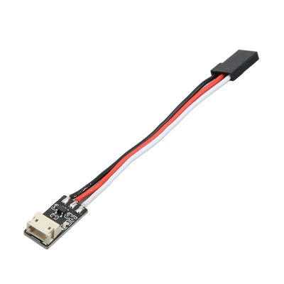 equlup DSM2 DSMX Transmitter, Input Voltage 5-8.4V Output Voltage 3.3V RC Transmitter Receiver Strong Practicability Portable Satellite Receiver for H1 Helicopter Flights Controller