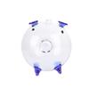 Alasum 1pc Glass Pig Piggy Bank Cute Money Box for Boys and Girls Home Decoration Teach Saving Habits for Friends and Family view 1
