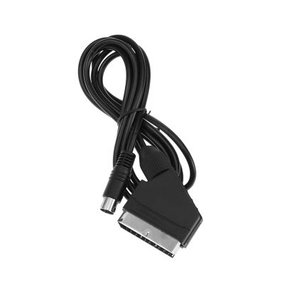 1.8m Length RGB/RGBS SCART OFC Adapter Cable Compatible with The SG MD2 Game Console