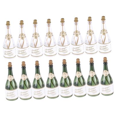 COSMEVIVI 16pcs Bridal Bubble Bottles for Weddings and Parties Elegant Design for Celebrations Favors and Outdoor Fun