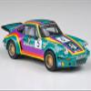 1975 911 Carrera RSR 3.0#5 "Racing - Vaillant Green with Stripes 1/64 Diecast Model Car by Paragon Models PA-55792 view 1