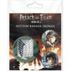 ABYstyle - ATTACK ON TITANS Eren & Levi Badge Pack view 2