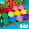 Play-Doh Super Stretch Compound 12-Pack Variety Kit, Kids Gifts, Popular Toys, Party Favors for Ages 8-12, Bulk Compound Packs view 4