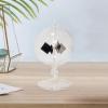 FLCPJGV Educational Solar Light Pressure Windmill Solar Power Crookes Radiometer for Gift, Clear view 2