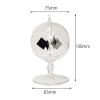 FLCPJGV Educational Solar Light Pressure Windmill Solar Power Crookes Radiometer for Gift, Clear view 3