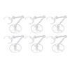 Keenso Doll Stand, 10 Sets Doll Stands Display Holders Action Figure Stand Mini Support Frame Compatible for 6 Inch (Transparent) view 3