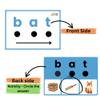 100 CVC Words Flashcards - 25 CVC Families | 100 CVC Words for Preschool (Pre-K), Kindergarten,1st, 2nd, 3rd Grade | Reusable flashcards | Phonics Flsahcards | CVC Activity view 2