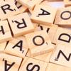 100pcs Puzzle Tiles Letters Alphabet Wooden Pieces Numbers Pendants Spelling, Premium Quality Light Wood Grain Smooth Finish with Clear Black Screen Printed Letters for Early view 4