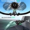 Akejrym Stroller Fan Portable, Personal Fan for Travel, Digital display, Detachable 5 Speeds Rechargeable 360 Rotate Flexible Tripod Fan, For Home Office Stroller Camping - Black view 2
