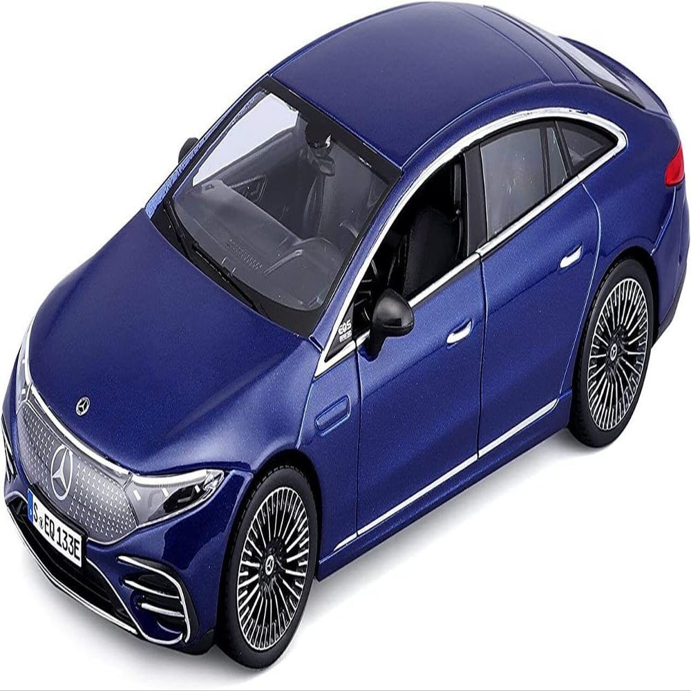 1/24 2022 MB EQ EQS (Blue) Diecast Car Model - 32902MBL