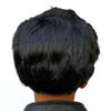Witty Emporium Black Pompadour Wig with Sideburns Child Boys Kids Costume Hair 50s 60s Rocker Rock Roll Superstar Greaser Accessory Royal Rock Star Legend view 3