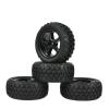UMXUDAO Racing Tires Wheel Hub 12mm Hex for Tmiya MF-01X for HSP for HPI for Tra-xxas 1/10 RC Drift Car Tyre Upgrade view 1