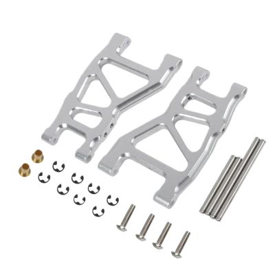 UMXUDAO Aluminum Rear Lower Suspension Swing Arms Kit for Ta-Miya DT-02 DT-03 Chassis Upgrade
