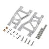 UMXUDAO Aluminum Rear Lower Suspension Swing Arms Kit for Ta-Miya DT-02 DT-03 Chassis Upgrade view 1