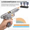 Toy Gun, 1911 Semi Auto Pistol Gun Toy for Boys, Empty Shell Ejecting Toy Gun with 120 Soft Bullets, Realistic Gun Toy Model, Kids Plastic Toy Pistol for 8+ (Silver) view 3