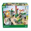 BRIO World 36010 Cargo Mountain Set & 33772 Special Track Pack - 49 & 50 Piece Wooden Train Sets view 1