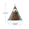 Alpaca Llama 1 Pack Christmas Hats Plush Santa Hat For Teenagers Christmas Costume Party And Holiday Event view 3