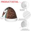 Alpaca Llama 1 Pack Christmas Hats Plush Santa Hat For Teenagers Christmas Costume Party And Holiday Event view 4