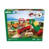 BRIO 33984 Animal Farm Train Set + 33307 11pc Expansion Pack view 1
