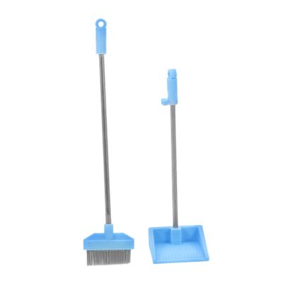 Gogogmee Miniature Broom and Dustpan Set Mini Cleaning Supplies Miniature Artificial Brooms