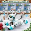 anysun Robot Dog Toy for Kids, Programmable Remote Control Robot Puppy with Voice & Touch Sensors, Dancing & Singing, Animal Sound Imitation, Smart Stunt Robot Pet, Interactive Robotic Dog for Kids view 2