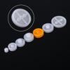 7pcs Plastic Pulleys Set, Gear Spare Parts Toy Cars Robots DIY, Made of Plastic, Great Model Making Accessories, With Center Shaft 1.95mm, For Pulleys of Different view 3