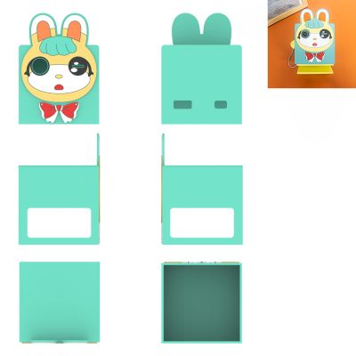 Game Console Silicone Protective Case for Nex Playground Game System Cute Cartoon Dustproof Case Cream Green