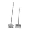 Gogogmee 1 Set Mini Broom Dustpan Cleaning Tools Miniature Cleaning Supplies for Dollhouse Mini House Decor Miniature Broom Ornament view 1