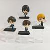 8PCS/Set Eren Jaeger Figure Cake Topper Mini Anime Titan Figure Model, 5cm Cartoon Action Figure Desktop Decoration Party Supplies Gifts for Fans view 3