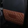 MZYLW 2 Pcs Car Seat Back Anti Kick Pad for Mitsubishi Pajero V73 Pajero V93 V97 Zinger Leather Car Seat Back Cover Protector Waterproof Anti-Scratch Seat Protective Cushion Accessories view 2