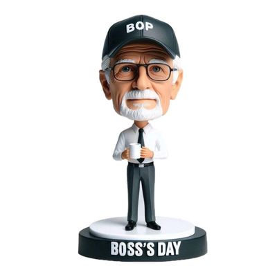 mydedor Custom Bobblehead,Personalized Bobblehead Full Head,Handmade Bobbleheads Customized for Boss Man Decoration or Unique Gifts for Adult