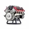 Will Run Mini V8 Engine Kit, Adult Engine Model Kit for RC Car AX90104 SCX10Capra VS4-10 Pro/Ultra DIY Toys MAD V8 Engine Internal Combustion Model Assembly Kit view 4