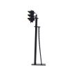 CHICHIYANG Signal Traffic Light Model with Green&red&Yellow LED for Railway&Building Layout, 1:87 Scale, 8.3cm Traffic Light Black Post with Ladder view 1