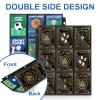 100 Pack 9 Pocket Page Protector, Trading Card Sleeves Pages Baseball for 3 Ring Binder Hold 1800 Cards, Sheets Standard Size Cards, Sport Game Business Cards view 3