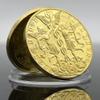 12pcs/Set Twelve Constellations Commemorative Coin Zodiac Challenge Medal with Plastic Case Fans Collection Gift view 2