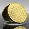 12pcs/Set Twelve Constellations Commemorative Coin Zodiac Challenge Medal with Plastic Case Fans Collection Gift view 3