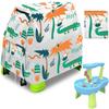 Infowush Kids Water Table Cover for Step 2 Rain Showers Splash Pond Water Table, Outdoor Play Toys Cover for Water Table for Toddlers 1-3 Waterproof Dust Proof Anti-UV-Cover onlyD view 1