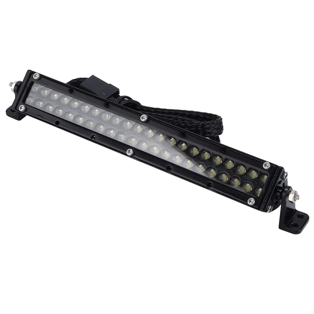 44LED Roof Light Bar, Aluminum Alloy Material, Super Bright Light, for RC Car Types Like AXIAL SCX10 90046 D90, etc