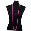 COSMEVIVI 6pcs Neon Bead Necklace Party Accessories Women's Fashion Jewelry Hen Night Costumes Random Color view 3