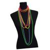 COSMEVIVI 6pcs Neon Bead Necklace Party Accessories Women's Fashion Jewelry Hen Night Costumes Random Color view 4